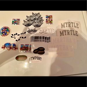 50+BRAND NEW RARE BRANDY MELVILLE STICKERS